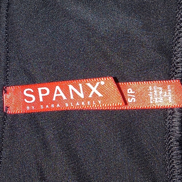 SPANX Pants - SPANX Faux Leather Leggings. Womens size small. Color Black